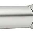 TEECK Shower Curtain Rod, 32-79 inch Adjustable Tension Spring, 1 Inch Shower Curtain Rod Tension, Anti-Slip, Rust-Proof, No Drilling, for Bathroom, silver