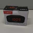 Timex Alarm Clock with Large Display, Digital Alarm Clock for Bedroom Includes 120V Universal Power Adapter (T121B - Black)