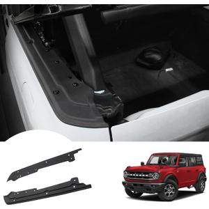 Mabett Cargo Shelf Side Covers for Ford Bronco 2021 2022 2023 2024 4-Door Soft Top, Trunk Shelf Side Protector for Bronco Accessories Cargo Bed Side Covers