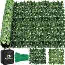 BDUSXYZ Artificial Ivy Privacy Fence Screen 40x120in Privacy Hedges Wall Faux UV-Anti Panel for Indoor Outdoor Garden Balcony Decor