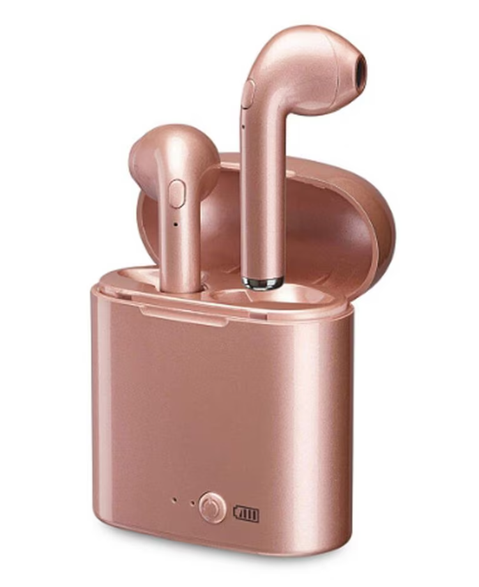 iLive True Wireless Bluetooth Earbuds in Rose Gold