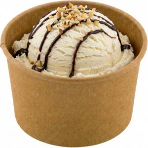 Restaurantware Kraft 50 Count To Go Cup Disposable 3 x 3 x 1.8 Inches Paper Mini Cup Grease-Resistant Cup Recyclable Durable Design