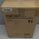 Homecraft 3-Quart Iced Coffee and Tea Maker with Filter Basket, Flavor Enhancer, Adjustable Brew Strength, Black