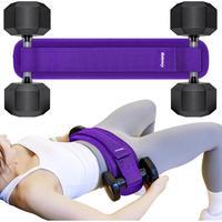 Hip Thrust Belt, Balency Hip Thrust Belt for Dumbbells Heavy, Booty Belt for Hip Thrust, Slip-Resistant Padding Hip Thrust Belt for Gym or Home Workouts, Hip Thrust Band for Dumbbell Kettlebell Plate