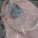 XUANGUO Cotton Rope Laundry Basket Hamper for Girls Kids Baby Nursery Hamper Bin Woven Storage Basket for Living Room Girls room Boho Tall Rope Baskets for Blanket Toys Large light pink (Regular)