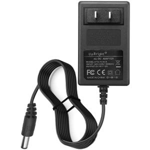 UpBright 9V 3A AC/DC Adapter Compatible with Echelon Smart Connect EX1 EX3 Max EX5 Cycling Cycle Cardio Exercise Fitness Bike ECH01-RED Ech01 EX-1 EX-3 ECHEX-3 EX-5 YS25-0903000 9VDC 3 A Power Supply
