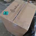 Flash Furniture Lila Modern Rattan Indoor/Outdoor Stackable Dining Chairs, Stacking Rattan Bistro Chairs for Patio or Restaurant, Set of 4, Brown