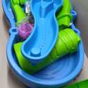 Step2 Rain Showers Splash Pond Water Table with Cover, Kids Water and Sand Activity Sensory Playset, Summer Outdoor Toys, 13-Piece Water Toy Accessories, For Toddlers 1.5+ Years Old, Blue & Green, 32 inches x 24 inches x 39 inches