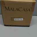 MALACASA Ceramic Mini Pie Pans Set of 6, 6 Inch Pie Plates for Baking with Ruffled Edge, Small Quiche Baking Dish Pans Tart Pans, Individual Pot Pie Plates, Microwave & Oven Safe, White