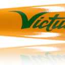 Victus Yardstick, Plastic Baseball Bat for Kids with Custom Plastic Ball, for Use on Turf or Grass, 2 5/8 Barrel and Soft Touch Grip, Lightweight Backyard Baseball Set, 27