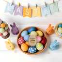 He Is Risen Easter Decorations, Wooden Bible Verse Resurrection Eggs, Christian Religious Faith Based Spring Gifts For Friends Family Adults, Resurrection Eggs Easter Story, 04