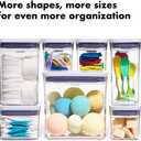 OXO Good Grips POP Container Airtight 1.7 Qt for Coffee and More Food Storage, Rectangle, Clear