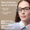 Gaoye 2.0 Professional Reading Glasses for Women for All Day - Computer Readers with Blue Light Protection - Value Pack