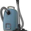 NEW Miele Guard L1 Bagged Canister Vacuum Cleaner with AirClean Filter, Electro Plus Floorhead, AllTeQ Universal Floorhead, LED Display Panel, in Nordic Blue/Space Grey