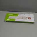 seenda Bluetooth Keyboard and Mouse Combo for Mac, SKM64-2 Rechargeable Slim Wireless Keyboard Mouse, 3 Multi-Device Connection, Compatible for Mac, MacBook Pro/Air, iPad, iPhone, White Rose Gold