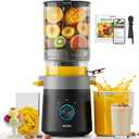 Aeitto 3-in-1 Juicer Machines, 6.0" Wide Mouth, Mesh-Free Easy to Clean