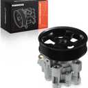 A-Premium Power Steering Pump, with Pulley, Compatible with Toyota Tundra 2005-2006, Sienna 2007-2010, 4Runner 2003-2009, FJ Cruiser 2007-2009, Petrol, Replace # AA121-5363