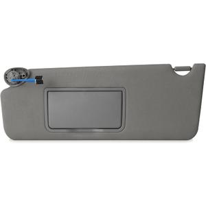 Driver Left Side Sun Visor Compatible with Honda Pilot 2017-2021 Honda Ridgeline 2018-2020 Replacement Sunshade # 83280-TG7-A12ZB (Gray, Driver Left Side)