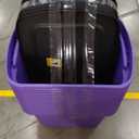 Pack of 16, Sterilite 18 Gal Purple Storage Tote 16.12 In. H X 23.5 In. W X 18.62 In. D Stackable