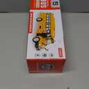 Yellow School Bus Toy for Kids1/16 Scale Interactive Friction-Powered Car with 4 Different Flashing Lights & Sounds, Open Doors & Realistic Design Preschool Learning & Role Play