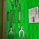 OEMTOOLS 37201 5-Pc Ball Joint Removal Tool Kit, Pickle Fork Tie Rod Removal Tool Set, Rust Resistant Finish, Sturdy Case Included, 1-1/8", 1-5/8",1-3/8", 1", 3/4"