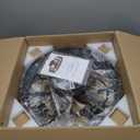 Rustic Black Caged Flush Mount Ceiling Fans with Lights and Remote Vintage Low Profile Bladeless Ceiling Fan, Reversible Motor, E26 Bulbs, 6 Speeds,for Farmhouse, Living Room, and Bedroom