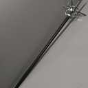45.7" Renaissance Spanish Italian Style Rapier Fencing Sword with Spiral Swept-Hilt for Cosplay, Collection, Display