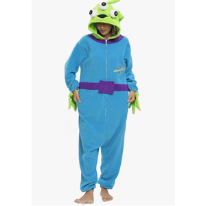 Wishliker Adult Onesie Animal Pajamas Halloween Cosplay Costumes Party Wear Blue, XS