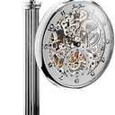 Pocket Watch Hanging Half Arch Stand Arched Holder Display Silver stand ( Watch Not Included )