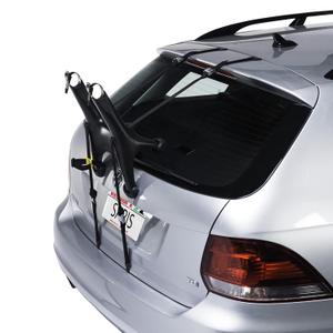 Saris Solo Bike Rack – Trunk Mount, 1-Bike Carrier for Cars & SUVs – Lightweight, Compact & Tool-Free – Ideal for Beginner Riders – USA Made – Check Fit Guide Before Purchase