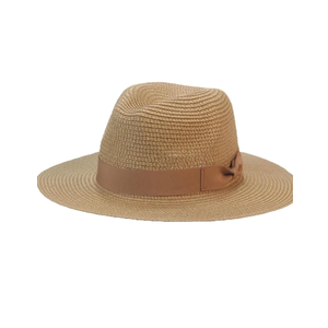 Hats For Women Solid Ribbon Beach Hat Straw Sun Protection Church Wedding Decoration Hats For