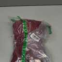 PRETTYGARDEN Fall Dresses for Women 2026 Casual Long Sleeve Bubble Cute Crew Neck A Line Mini Short Dress with Pockets M, Wine Red