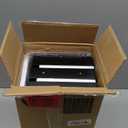 QEEIG Bathroom Shelves Over Toilet - Wall Mounted Floating Shelves Toilet Paper Storage Small Farmhouse Decor Shelf 16 inch Set of 3, Black (019-B3)