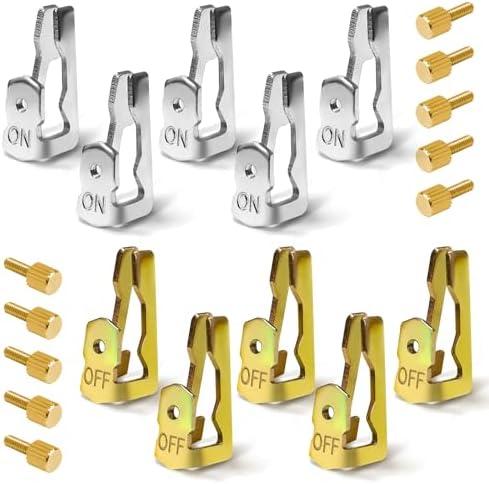 CHolic Time Switch Replacement Trippers Kit Compatible with Intermatic 156T1978A for T100 Series Pool Timer ON Off Clips