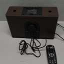 Sangean RCR40 Wooden Clock Radio with AM/FM, Bluetooth, AUX, Digital Tuning and Battery Back Up