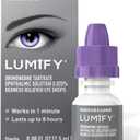 LUMIFY Eye Drops for Red Eyes, Redness Reliever for Brighter Looking Eyes, Works in 1 Minute & Lasts Up to 8 Hours, Eye Drops, 0.08 Fl Oz (2.5 mL), Packaging May Vary 2025/08