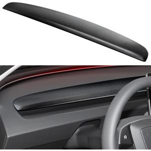 Real Carbon Fiber Dashboard for Tesla Model 3 Highland(2024-2025) /Model Y Juniper(2025-2026) 100% Carbon Fiber 1 Pack
