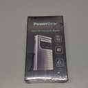 PowerBear Portable Radio | AM/FM, 2AA Battery Operated with Long Range Reception for Indoor, Outdoor & Emergency Use | Radio with Speaker & Headphone Jack (Silver)