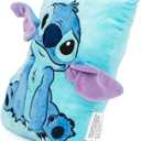 Jay Franco Disney Lilo & Stitch 3D Snuggle Pillow - Super Soft Measures 15 Inches (Official Disney Product)
