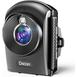 Dsoon Time Lapse Camera,1080P FHD Timelapse Camera Outdoor Construction Recording,180-Days Standby,110 Wide Angle & 2.4" LCD Screen,IP66 Waterproof,Multiple Modes,Includes 64GB TF Card