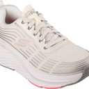 Skechers Women's Max Cushioning Elite 2.0 Sneaker, Natural/Pink, 6.5 Wide