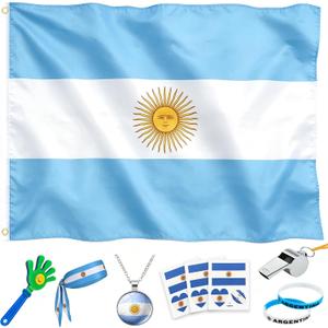 2026 World Cup Fan Accessories Kit, 7 PCS World Soccer Sport Cup Gear Set, World Cup Merchandise for Soccer Party Decorations, Stadium Events, Watch Party, Home Cheering