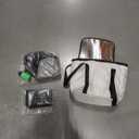 Ice Machine for Knee After Surgery 15qt, Portable Cold Therapy Machine with 6-Level Timer & 3 Flow Rates, Leakproof & Ultra-Quiet Cryotherapy System with Universal Pad for Knee Replacement Recovery