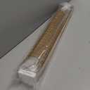 UNISHADES Cordless Bamboo Roman Shades for Windows, Blinds Size (30.5" W 48" H) Colour (Highfield Teak)