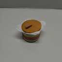 Miamolo Small Ceramic Jar with Lid, Coffee Canister Coffee Container Kitchen Food Storage Jars for Spice Sugar Tea Bag, Stackable Decorative Jars for Countertop, 5 fl.oz