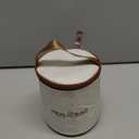 Dandat 2 Pcs Insulated Lunch Containers Thermal Bento Box with Bag Fork Knife Microwavable Stainless Steel Lunch Box 15.2 oz 21 oz Separate Stackable Thermal Food Jar for Adult Men Women (Khaki)