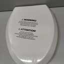 Jool Baby Quick Flip Toilet Seat with Built-in Potty & Splash Guard for Toddler Training, Slow Close (Elongated)