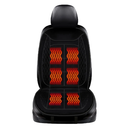 Usoway Heated Seat Covers, 2 Temperatures Settings Heated Seat Cushion Durable Black