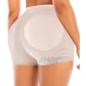 Vorcy Women Butt Pads Fake Butt Lifter Shapewear Padded Panties Hip Enhancer Pads Body Nude (S)