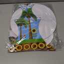 2 x Blue Speed Racer Cupcake Stand, 3 Tier Dessert Holder for Gamer Party Supplies, Fast Track Adventure Golden Ring Theme Birthday Decorations for Boys Girls Kids (Adventure Style)